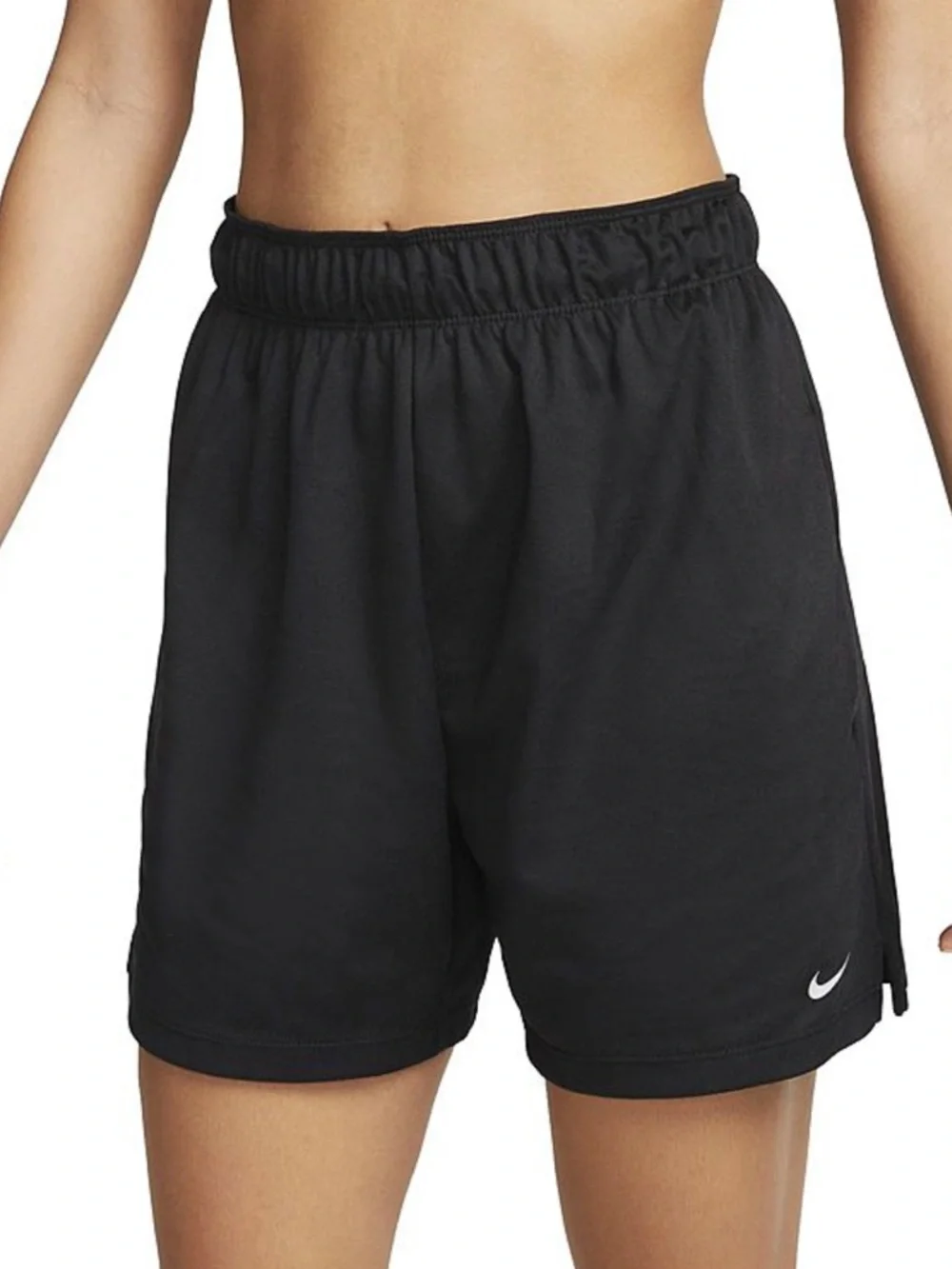 NIKE High Waist Athletic Shorts Black M Medium $30 EUC KL